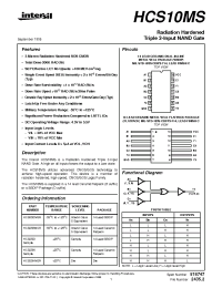 Datasheet HCS05DMSR manufacturer Intersil